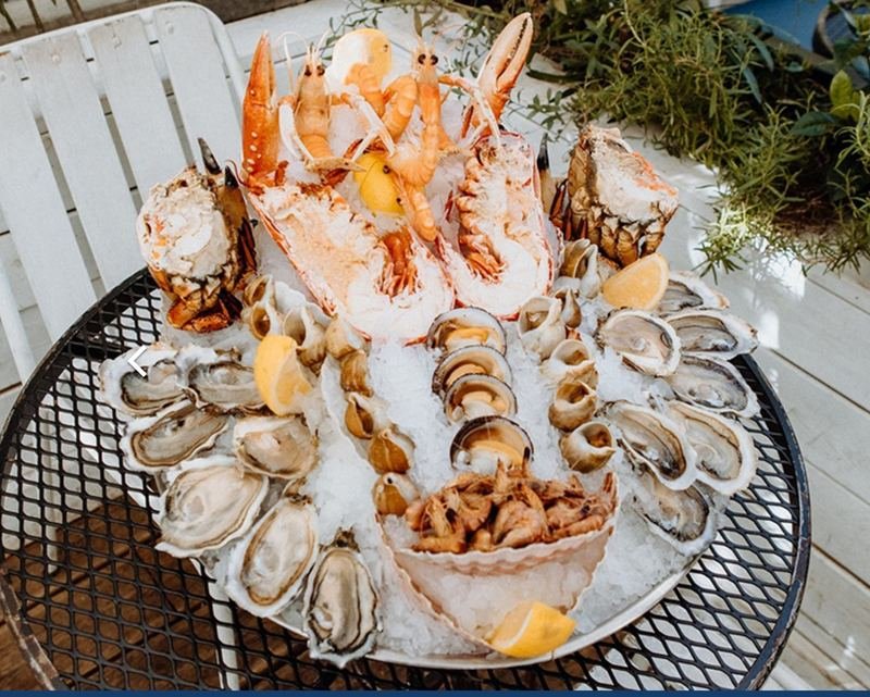 Plateau de fruits de mer chez Huguette